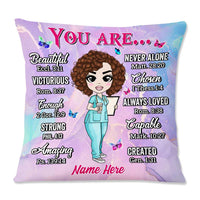 Personalized Proud Nurse Pillow DB42 87O57 thumb 1