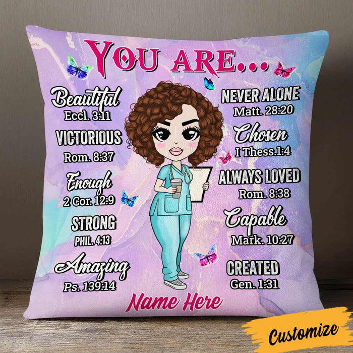 Personalized Proud Nurse Pillow DB42 87O57 1