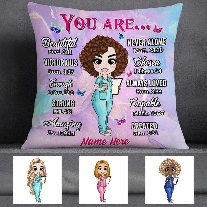Personalized Proud Nurse Pillow DB42 87O57 1