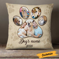 Personalized Dog Memo Photo Paw Pillow DB24 95O23 thumb 1