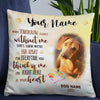 Personalized Dog Memo Photo In Your Heart Pillow DB25 95O66 1