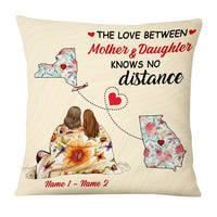 Personalized Family Long Distance Mom Grandma Pillow DB44 26O53 thumb 1