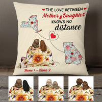 Personalized Family Long Distance Mom Grandma Pillow DB44 26O53 thumb 1