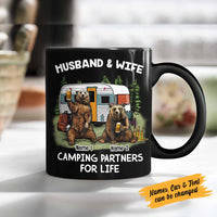 Personalized Husband Wife Couple Camping Partners Mug OB302 81O58 thumb 1