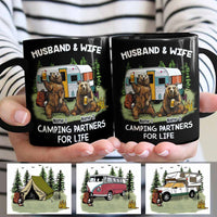Personalized Husband Wife Couple Camping Partners Mug OB302 81O58 thumb 1