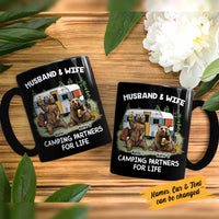 Personalized Husband Wife Couple Camping Partners Mug OB302 81O58 thumb 1