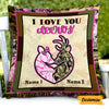 Personalized Deer Hunting Couple Pillow DB35 87O47 1
