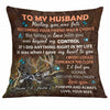 Personalized Deer Hunting Couple Pillow DB33 30O34 1