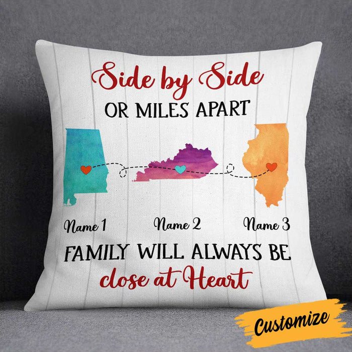 Personalized Family Long Distance Pillow DB43 87O58 1