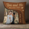Personalized Deer Hunting Couple Photo Pillow DB43 81O23 1