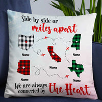 Personalized Family Long Distance Pillow DB47 26O66 thumb 1