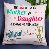 Personalized Long Distance Family Pillow DB91 23O19 thumb 1