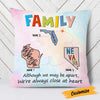 Personalized Long Distance Family Pillow DB92 23O23 1