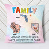 Personalized Long Distance Family Pillow DB92 23O23 1
