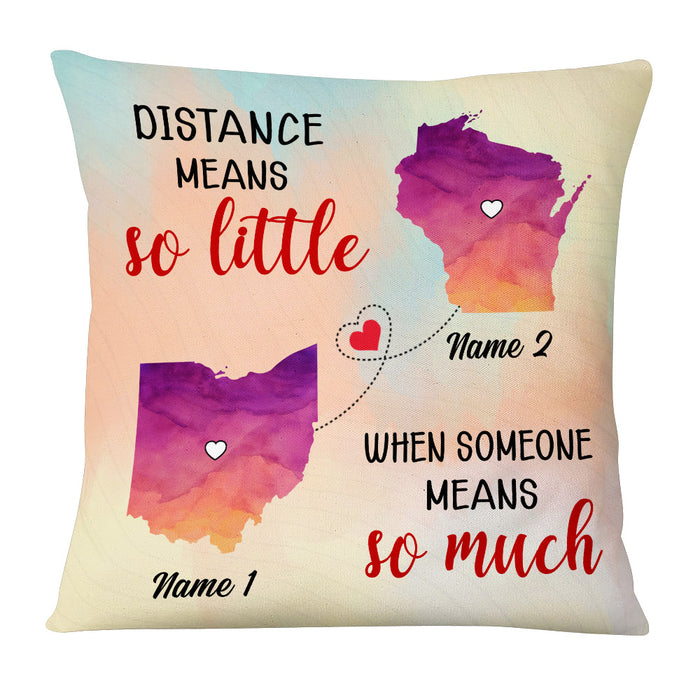 Personalized Family Long Distance Pillow DB61 95O53 1