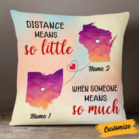 Personalized Family Long Distance Pillow DB61 95O53 thumb 1