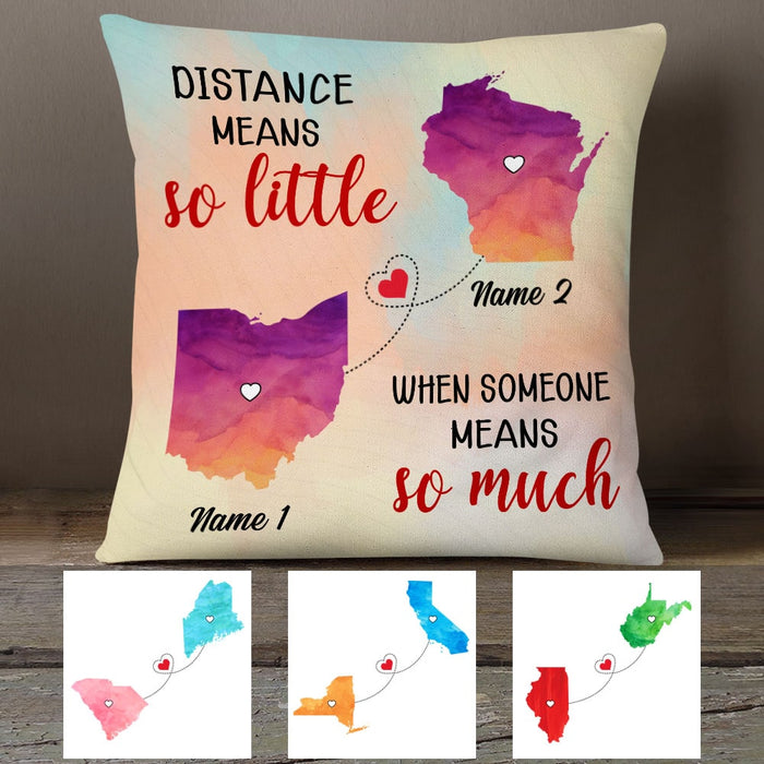 Personalized Family Long Distance Pillow DB61 95O53 1