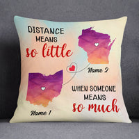 Personalized Family Long Distance Pillow DB61 95O53 thumb 1