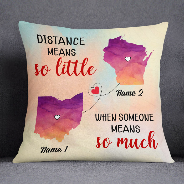 Personalized Family Long Distance Pillow DB61 95O53 1