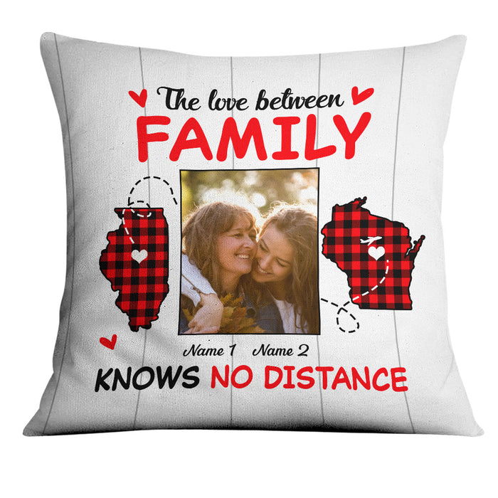 Personalized Long Distance Family Photo Pillow DB93 23O18 1