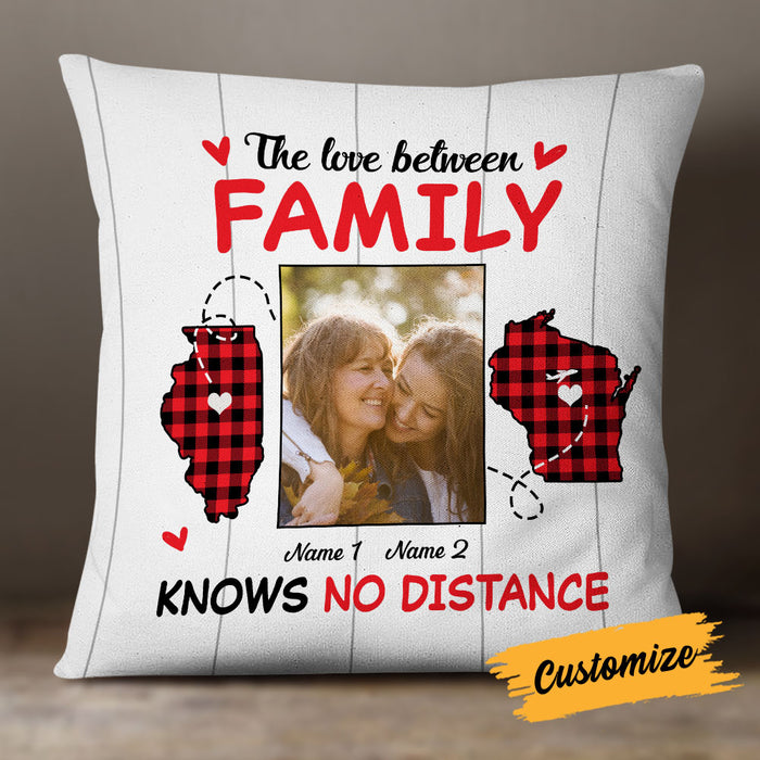 Personalized Long Distance Family Photo Pillow DB93 23O18 1