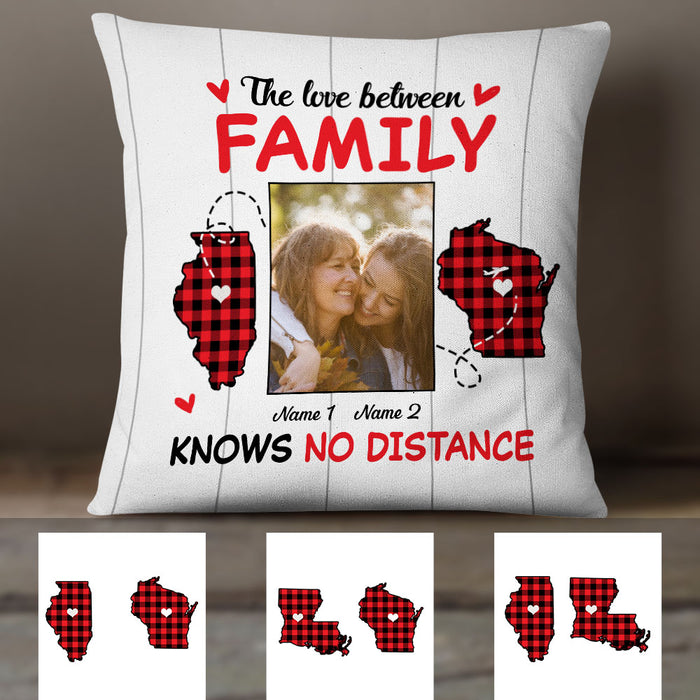 Personalized Long Distance Family Photo Pillow DB93 23O18 1