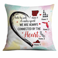 Personalized Family Long Distance Pillow DB61 26O34 thumb 1