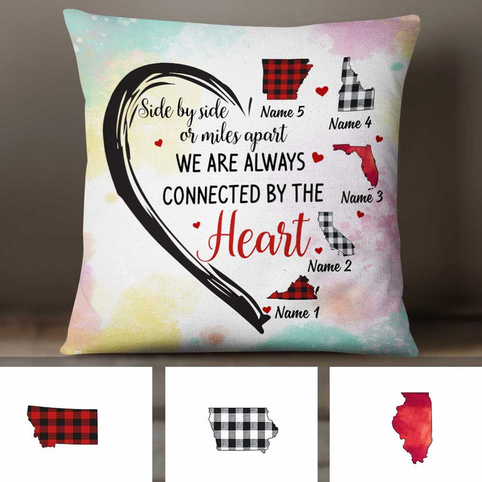 Personalized Family Long Distance Pillow DB61 26O34 1