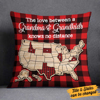 Personalized Family Long Distance Pillow DB62 95O58 thumb 1
