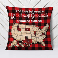Personalized Family Long Distance Pillow DB62 95O58 thumb 1