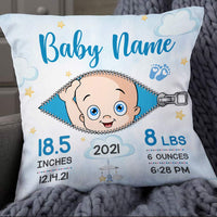 Personalized Baby Birth Announcement Pillow DB62 26O57 thumb 1