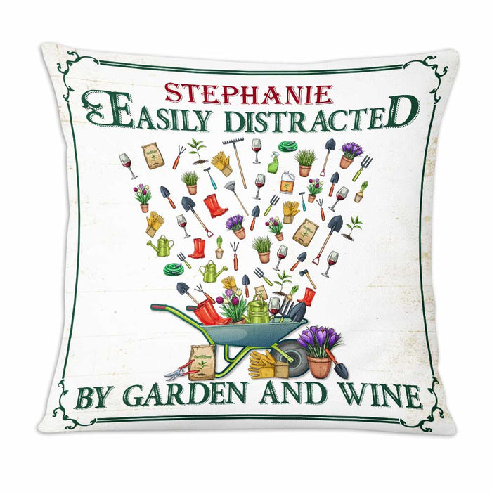 Personalized Love Gardening Pillow DB64 87O47 1