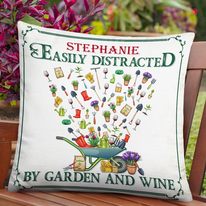 Personalized Love Gardening Pillow DB64 87O47 1