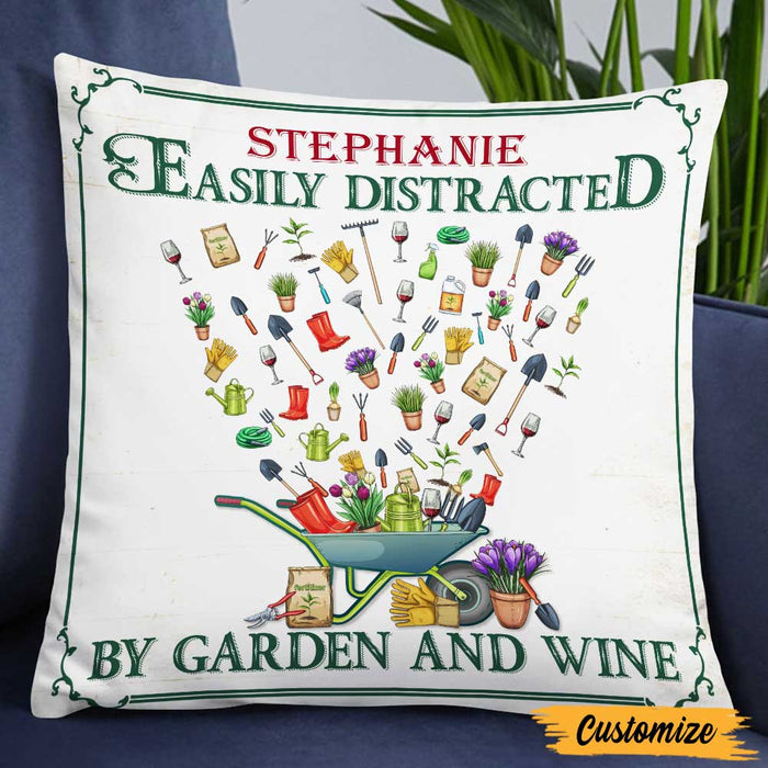 Personalized Love Gardening Pillow DB64 87O47 1
