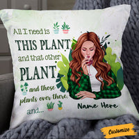 Personalized Love Gardening All I Need Pillow DB65 26O36 thumb 1
