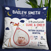 Personalized Photo Baby Birth Announcement Pillow DB63 87O66 thumb 1