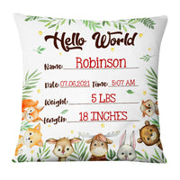 Personalized Baby Birth Announcement Pillow DB61 23O36 thumb 1