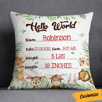 Personalized Baby Birth Announcement Pillow DB61 23O36 thumb 1