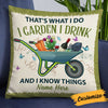 Personalized Girl Who Love Gardening Pillow DB67 95O34 1