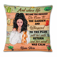 Personalized Love Gardening Pillow DB64 30O23 thumb 1