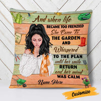 Personalized Love Gardening Pillow DB64 30O23 thumb 1