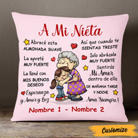 Personalized Grandma Mom Mamá Abuela Spanish Pillow DB71 29O47 thumb 1