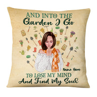 Personalized Love Gardening Pillow DB66 30O36 thumb 1
