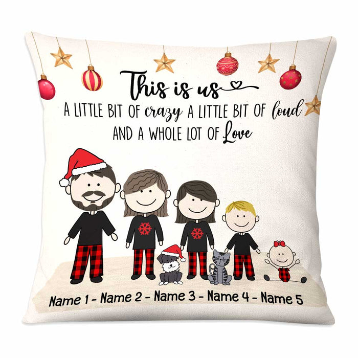 Personalized Family This Is Us Christmas Pillow NB186 30O58 1