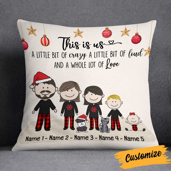 Personalized Family This Is Us Christmas Pillow NB186 30O58 1