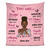 Personalized God You Are Blanket NB244 30O58 1