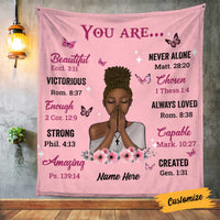 Personalized God You Are Blanket NB244 30O58 thumb 1