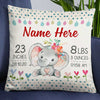 Personalized Baby Birth Announcement Pillow DB63 23O34 1