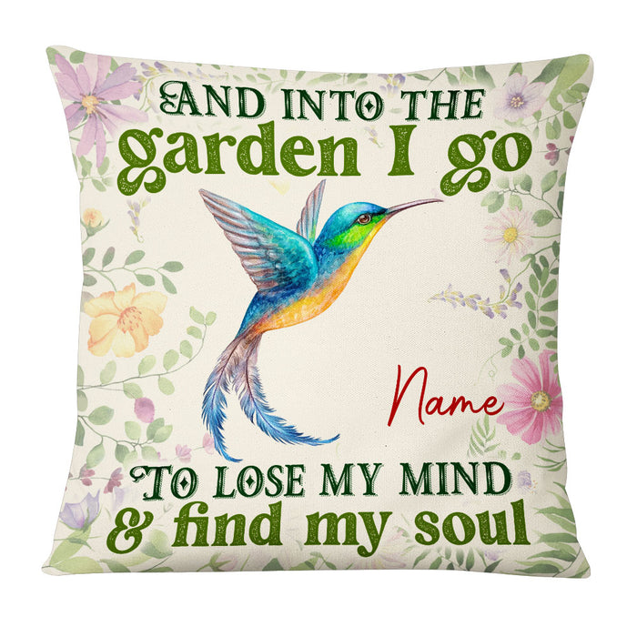 Personalized Love Gardening Pillow DB68 95O53 1
