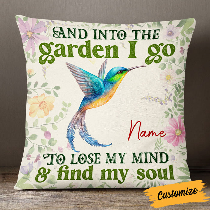 Personalized Love Gardening Pillow DB68 95O53 1